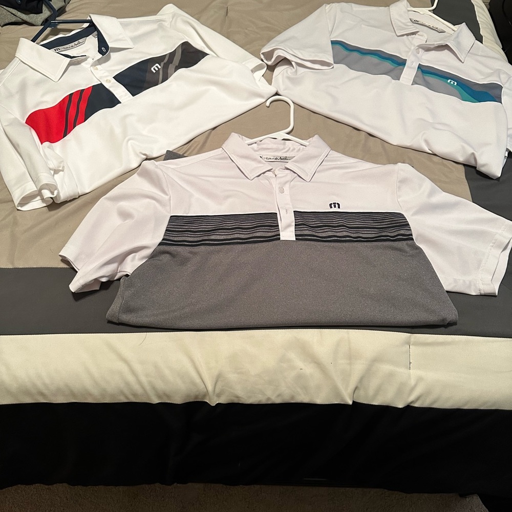 Travis Mathew men’s polo bundle